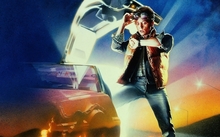 movies back to the future time machine delorean dmc12 drew struzan 1985 1920x1080 wallpaper 